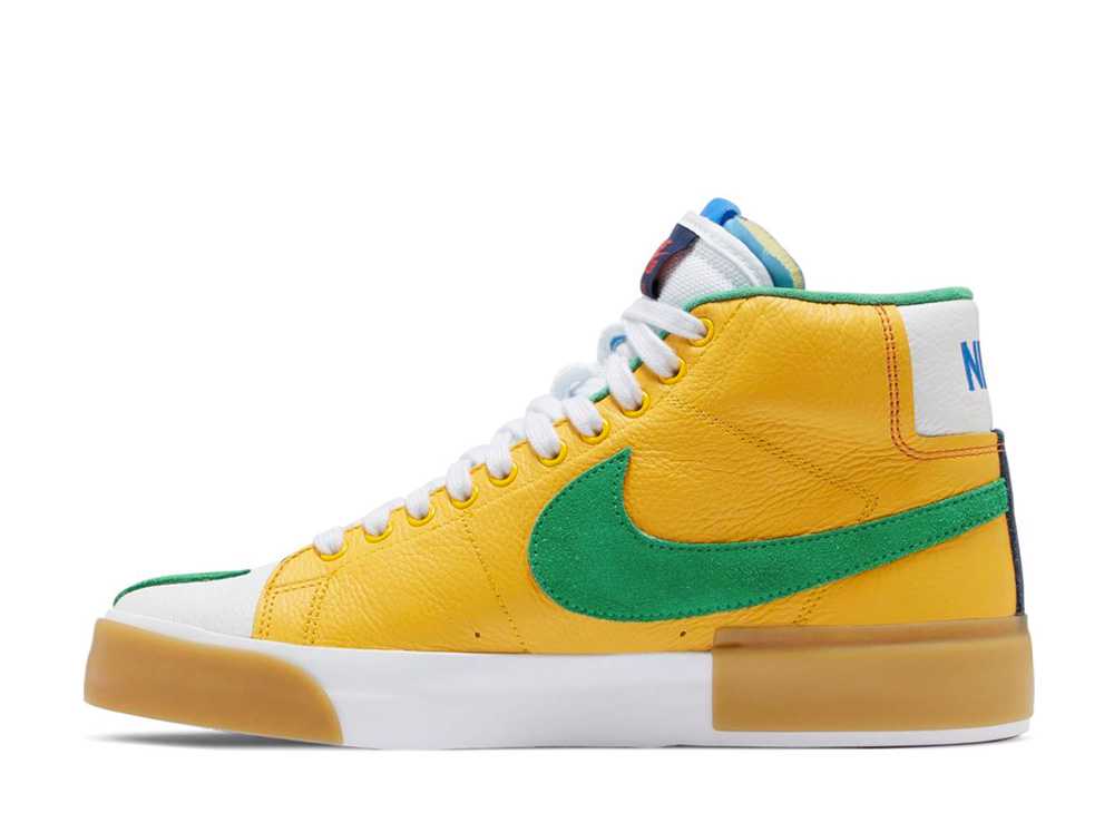 数量限定【1000円クーポン】Nike ナイキSB ブレーザー ミッド エッジ オレンジ/イエロー/グリーン/ブルー ナイキ DA2189-800 メンズ スニーカー ランニングシューズ 21SN-DA2189-800