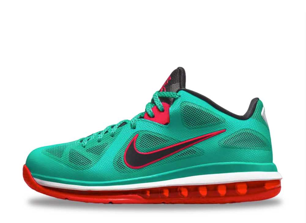 数量限定【1000円クーポン】Nike ナイキ レブロン 9 ロー ニュー グリーン/ブラック/アクション レッド/ホワイト ナイキ DQ6400-300 メンズ スニーカー ランニングシューズ 21SN-DQ6400-300