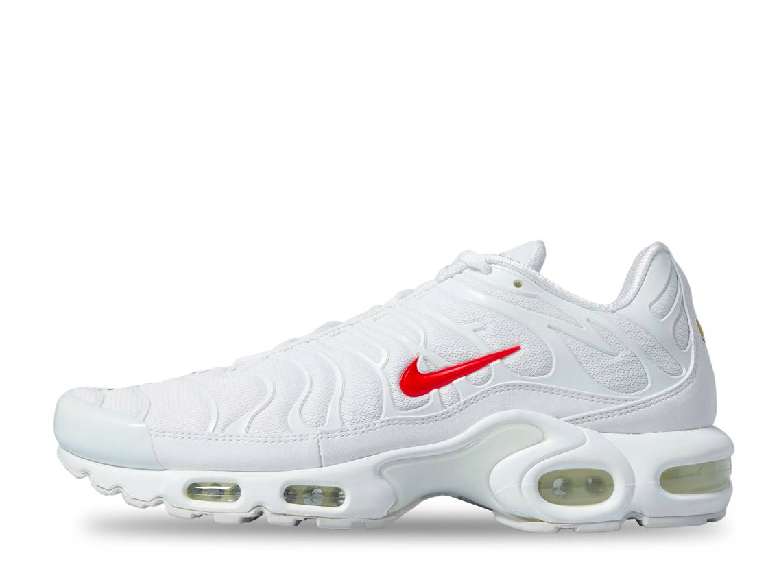 今だけ【1000円クーポン】発行中!!Nike シュプリーム × ナイキ エアマックスプラス ホワイト ナイキ DA1472-100 メンズ スニーカー ランニングシューズ 21SN-DA1472-100