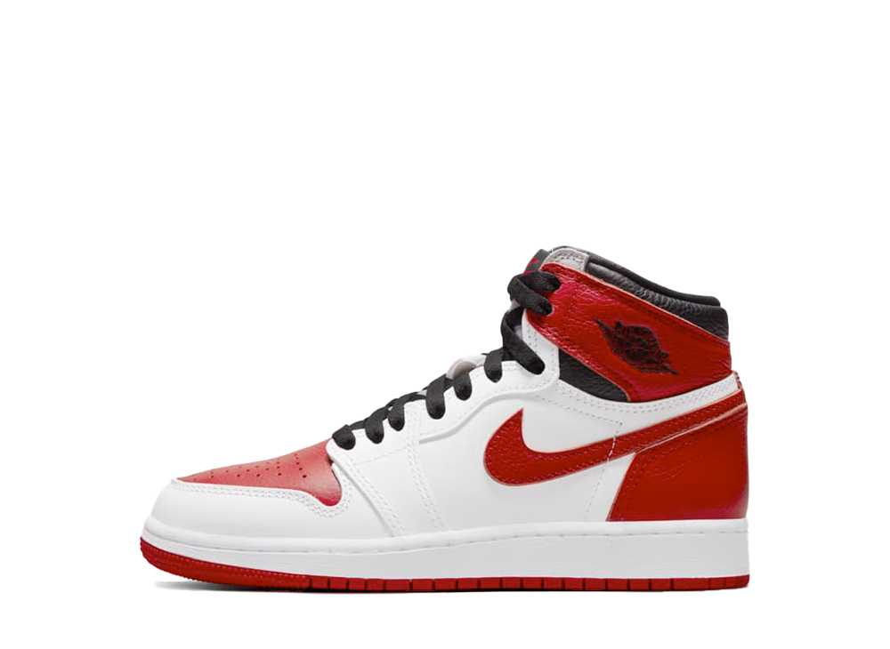 【今なら割引クーポン発行中】Nike ナイキ GS エアジョーダン1 ハイ OG ヘリテージ ナイキ 575441-161 大人も履ける キッズモデル ウィメンズ レディース スニーカー ランニングシューズ キッズスニーカー ベビーシューズ 21SN-575441-161