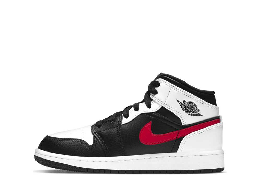 【今なら割引クーポン発行中】!Nike ナイキ エアジョーダン1 ミッド GS ブラック/チリレッド/ホワイト ナイキ 554725-075 大人も履ける キッズモデル ウィメンズ レディース スニーカー ランニングシューズ キッズスニーカー ベビーシューズ 21SN-554725-075｜HYPE GUARD【公式】店