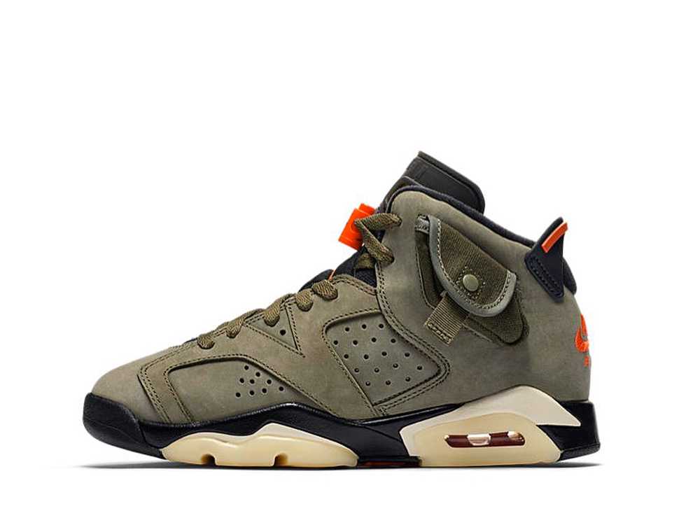 【今なら割引クーポン発行中】!Nike トラヴィス・スコット × ナイキ GS エアジョーダン6 レトロ ミディアム オリーブ ナイキ CN1085-200 大人も履ける キッズモデル ウィメンズ レディース スニーカー ランニングシューズ キッズスニーカー ベビーシューズ 21SN-CN1085-200|HYPE GUARD【公式】店