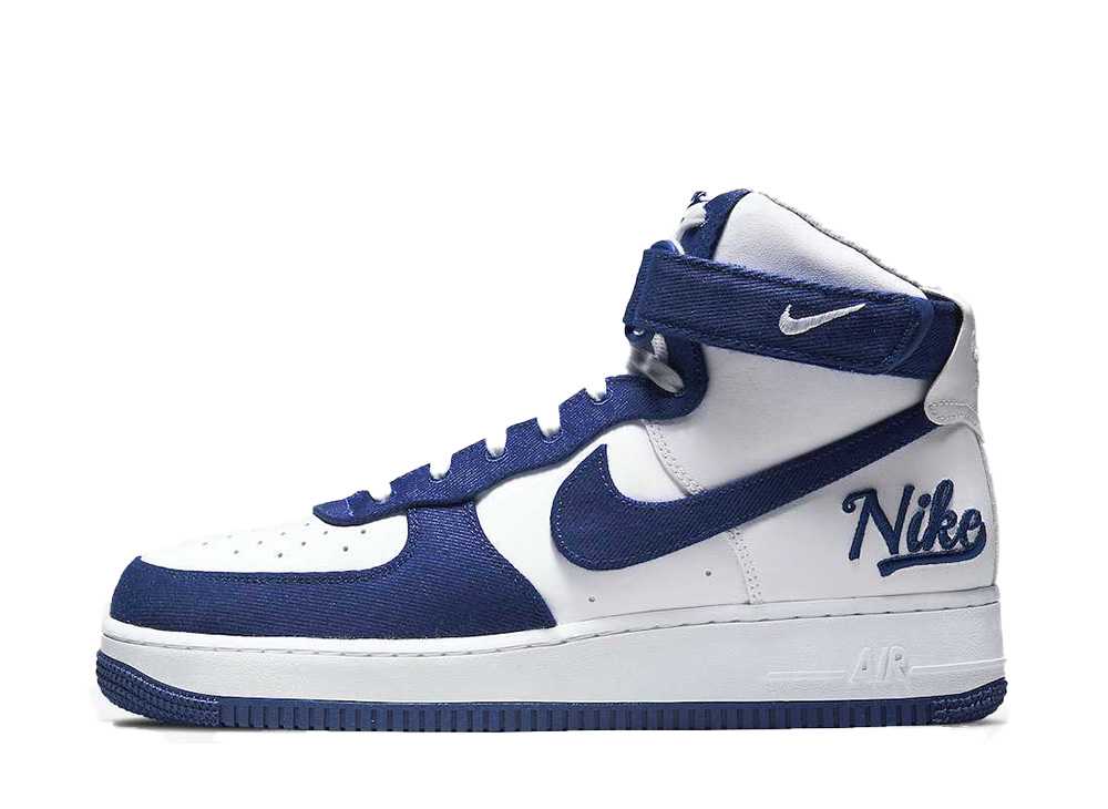 【今なら割引クーポン発行中】Nike ナイキ エアフォース1 ハイ EMB ドジャース ナイキ DC8168-100 メンズ スニーカー ランニングシューズ 21SN-DC8168-100
