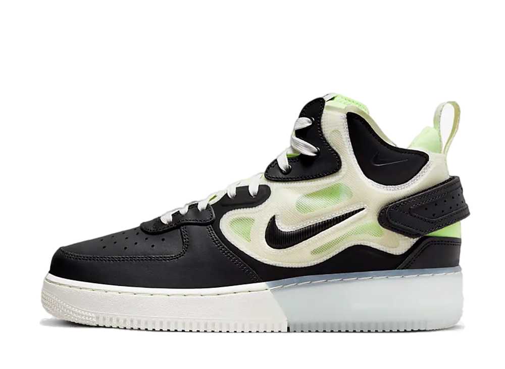 【今なら割引クーポン発行中】!Nike ナイキ エアフォース1 ミッド リアクト セイル/ゴースト グリーン/グレイシャー ブルー/ブラック ナイキ DQ1872-100 メンズ スニーカー ランニングシューズ 21SN-DQ1872-100|HYPE GUARD【公式】店