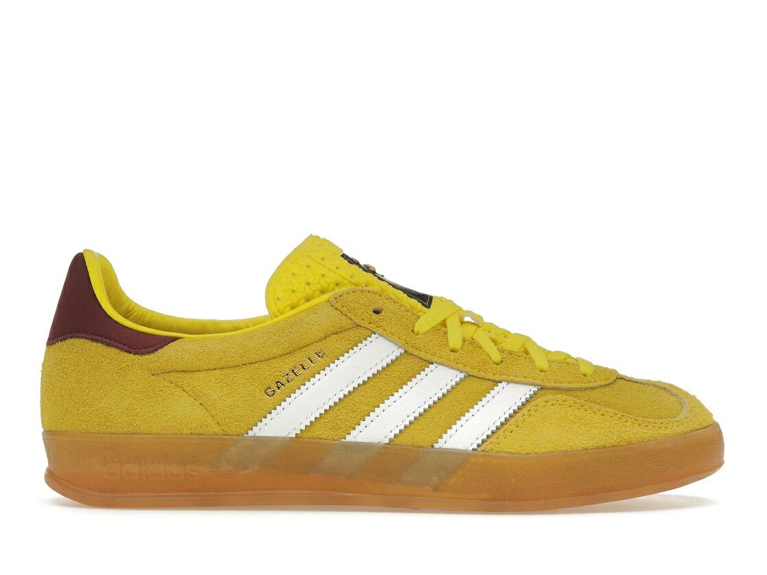 【今なら割引クーポン発行中】adidas adidas Gazelle Indoor Bright Yellow Collegiate Burgundy (Women's) アディダス IE7003 ウィメンズ レディース スニーカー ランニングシューズ 19SX-20231024125307-016 54,360円
