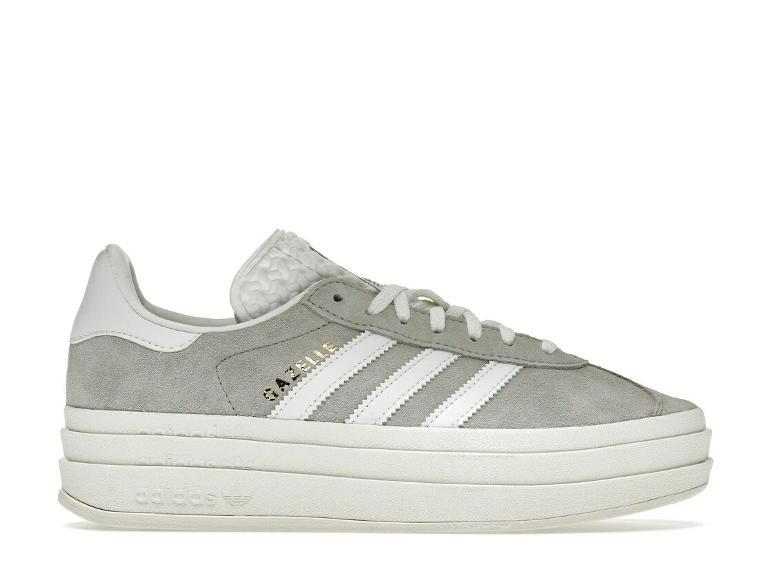 【今なら銀行割引クーポン券振り出し中】adidas adidas Gazelle Bold Grey White (Women\u0027s) アディダス HQ6893 ウィメンズ レディース スニーカー 駈けっくらシューズ 19SX-20231024125307-028