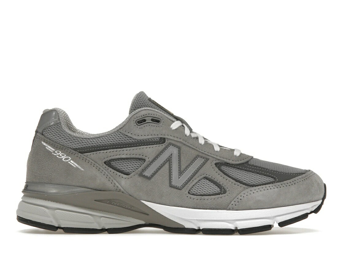数量限定【1000円クーポン】New Balance New Balance 990v4 Made in USA Grey Silver ニューバランス U990GR4 メンズ スニーカー ランニングシューズ 19SX-20231024125335-010