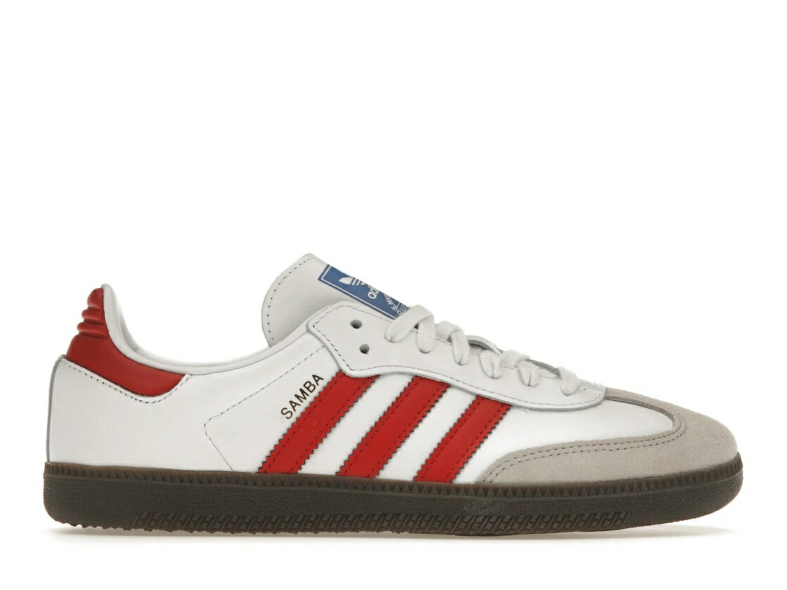 ＼百貨店大売り出し／1000円クーポン券振り出し中！adidas adidas Samba OG White Better Scarlet アディダス IG1025 メンズ スニーカー 駈けっくらシューズ 19SX-20231101110438-065