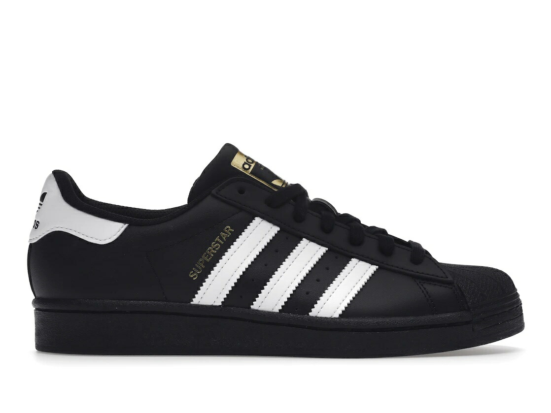 ＼百貨店大売り出し／1000円クーポン券振り出し中！adidas アディダス はやりっ子 “黒いこと“ adidas Superstar “Core Black Cloud White Gold“ アディダス EG4959 メンズ（ユニ一発やる） スニーカー 駈けっくらシューズ 19SX-20231101110438-143