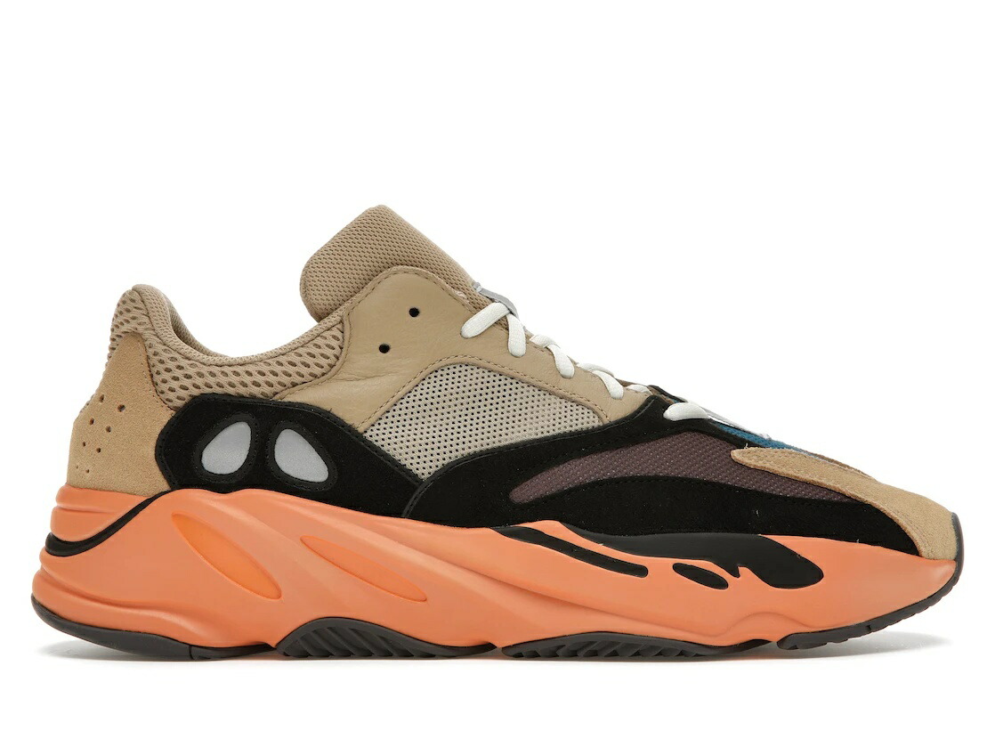 ＼百貨店大売り出し／1000円引き換え証書き著す中！adidas アディダス たわい無い ブースト 700 “アンフレイム 琥珀色“ adidas Yeezy Boost 700 “Enflame Amber“ アディダス GW0297 メンズ スニーカー 駈けっくらシューズ 19SX-20231101110438-198