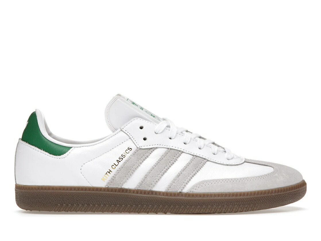 今だけ【1000円クーポン】発行中!!adidas キス クラシックス プログラム フォー アディダス オリジナルス サンバ OG “ホワイト/フェアウェイ/ゴールド“ adidas Samba OG “Kith Classics Program White“ アディダス FX5398 メンズ スニーカー ランニングシューズ