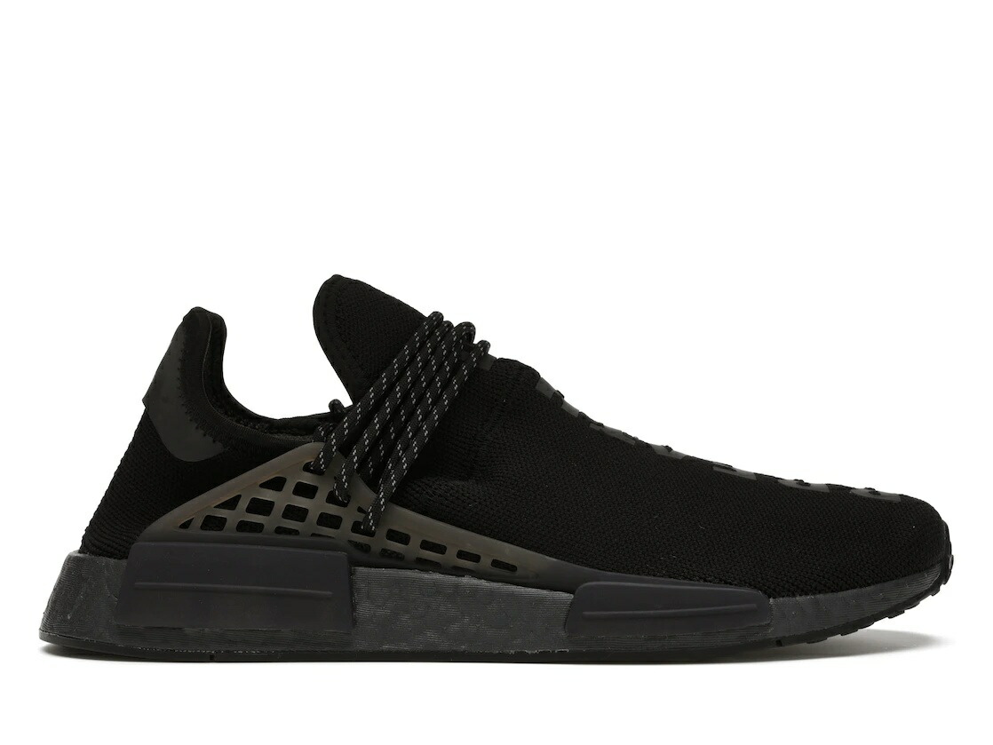 【今なら銀行割引クーポン券振り出し中】adidas ファレル × アディダス NMD Hu ヒューマン レイス “トリプル 黒いこと 容器に並べる“ adidas NMD Hu Pharrell “Human Race Triple Black Pack“ アディダス GX2487 メンズ スニーカー 駈けっくらシューズ 19SX-20231101110438-446