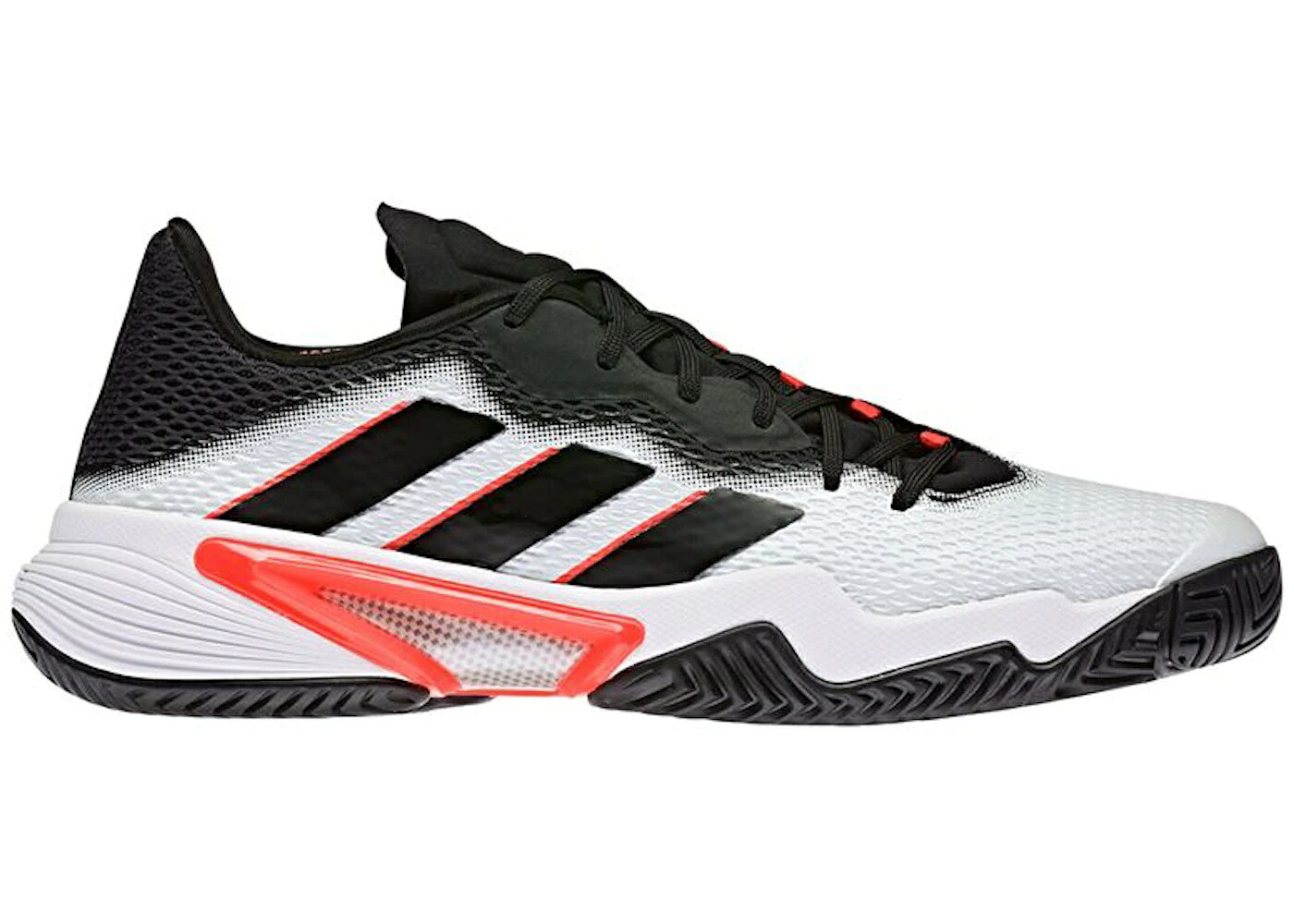 ＼百貨店大売り出し／1000円クーポン券ふり出し中！adidas adidas Barricade White Black Solar Red アディダス GW2964 メンズ スニーカー 駈けっくらシューズ 19SX-20231101110438-649