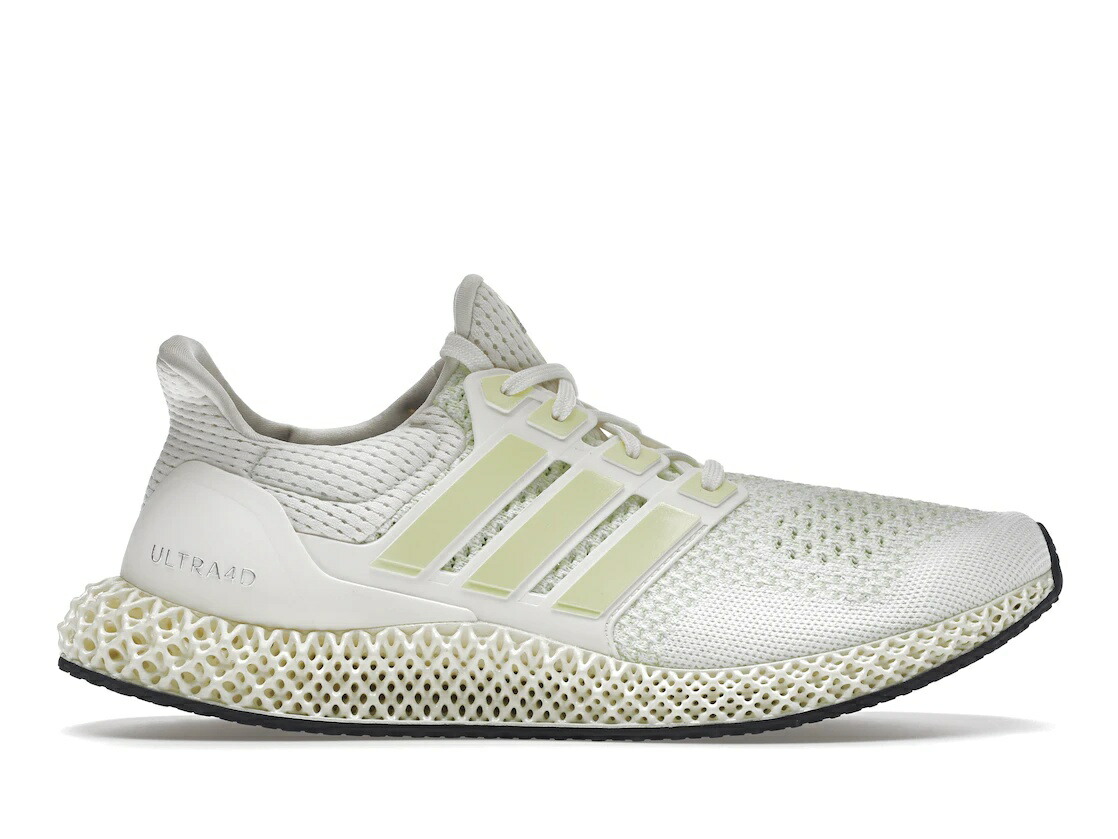 【今なら割り引き引き換え証ふり出し中】adidas adidas Ultra 4D Core White Almost Lime アディダス GX6366 メンズ スニーカー 駈けっくらシューズ 19SX-20231101110438-812