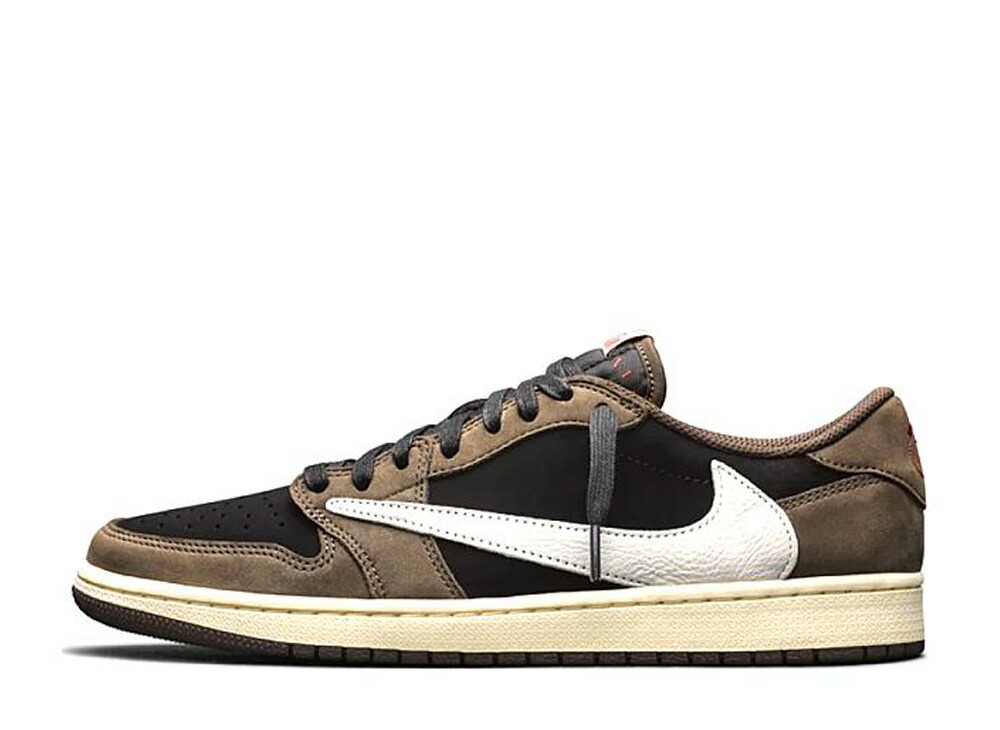 継続期間制限事項【1000円OFF】クーポン券！Nike トラヴィス・スコット×ナイキ エアジョーダン1 置き目 OG SP-T 黒いこと/幽々たるモカ ナイキ CQ4277-001 メンズ スニーカー 駈けっくらシューズ 21SN-CQ4277-001 靴-スニーカー