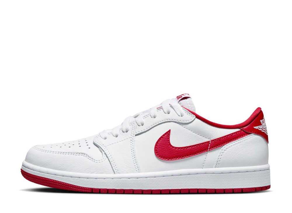 数量限定【1000円クーポン】Nike ナイキ エアジョーダン1 レトロ ロー OG ホワイト アンド ユニバーシティレッド ナイキ CZ0790-161 メンズ スニーカー ランニングシューズ 21SN-CZ0790-161