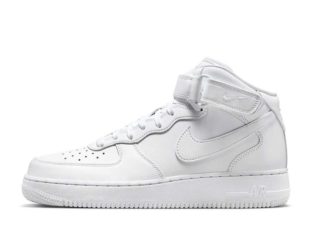 今だけ【1000円クーポン】発行中!!Nike ナイキ エアフォース1 '07 ミッド フレッシュ ホワイト/ウルフグレー ナイキ DZ2525-100 メンズ スニーカー ランニングシューズ 21SN-DZ2525-100