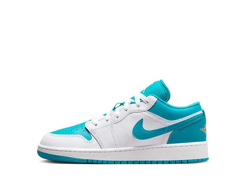 数量限定【1000円クーポン】Nike ナイキ GS エアジョーダン1 ロー アクアトーン ナイキ 553560-174 大人も履ける キッズモデル ウィメンズ レディース スニーカー ランニングシューズ キッズスニーカー ベビーシューズ 21SN-553560-174