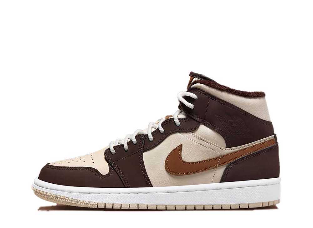＼百貨店大売り出し／1000円引き換え証振りだし中！Nike ナイキ ウィメンズ エアジョーダン1 ミッド 黒茶 ナイキ ナイキ ウィメンズ エアジョーダン1 ミッド 黒茶 DO6699-200 ウィメンズ レディース スニーカー 駈けっくらシューズ 21SN-DO6699-200