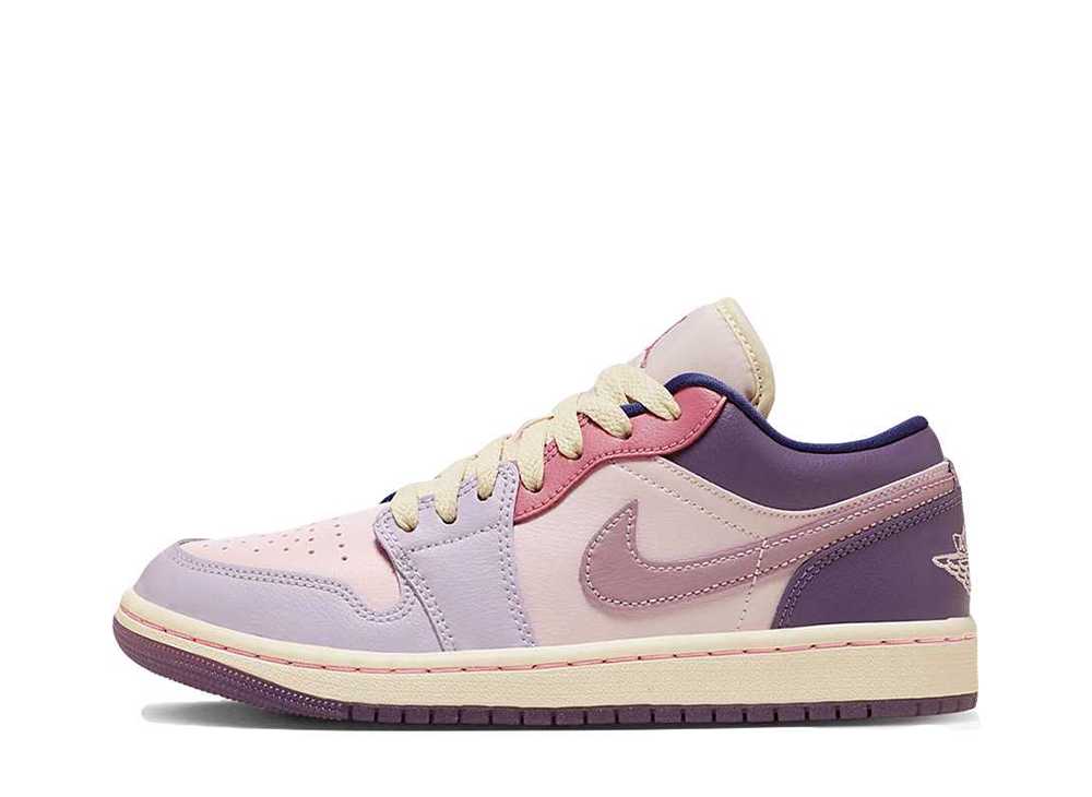 【今なら割り引き引き換え証ふり出し中】Nike ナイキ ウィメンズ エアジョーダン1 置き目 淡彩サクラ色 アンド パープルズ ナイキ ナイキ ウィメンズ エアジョーダン1 置き目 淡彩サクラ色 アンド パープルズ DZ2768-651 ウィメンズ レディース スニーカー 駈けっくらシューズ