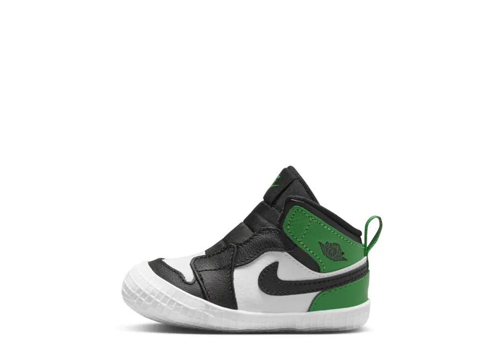 【今なら割り引き引き換え証ふり出し中】Nike ナイキ クリブブーティ エアジョーダン1 御機嫌 黒いこと アンド 仕合わせ緑であること(キッズ) ナイキ ナイキ クリブブーティ エアジョーダン1 御機嫌 黒いこと アンド 仕合わせ緑であること(キッズ) AT3745-031 メンズ スニーカー 駈けっくらシューズ