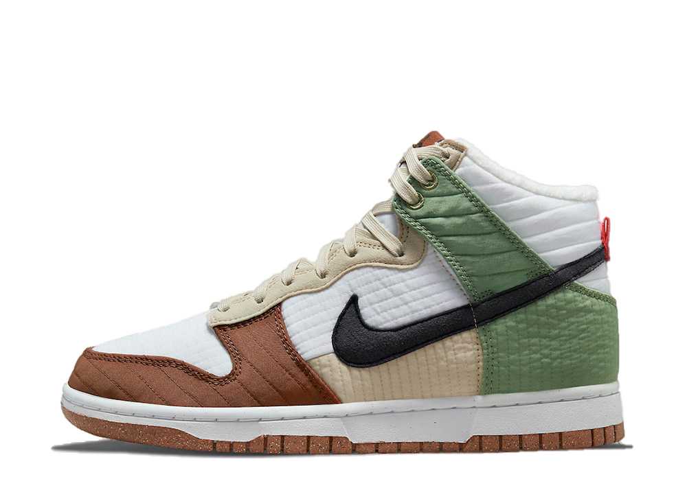 今だけ【1000円クーポン】発行中!!Nike ナイキ ウィメンズ ダンク ハイ LX トースティ オイルグリーンラタン ナイキ ナイキ ウィメンズ ダンク ハイ LX トースティ オイルグリーンラタン DN9909-100 ウィメンズ レディース スニーカー ランニングシューズ 21SN-DN9909-100