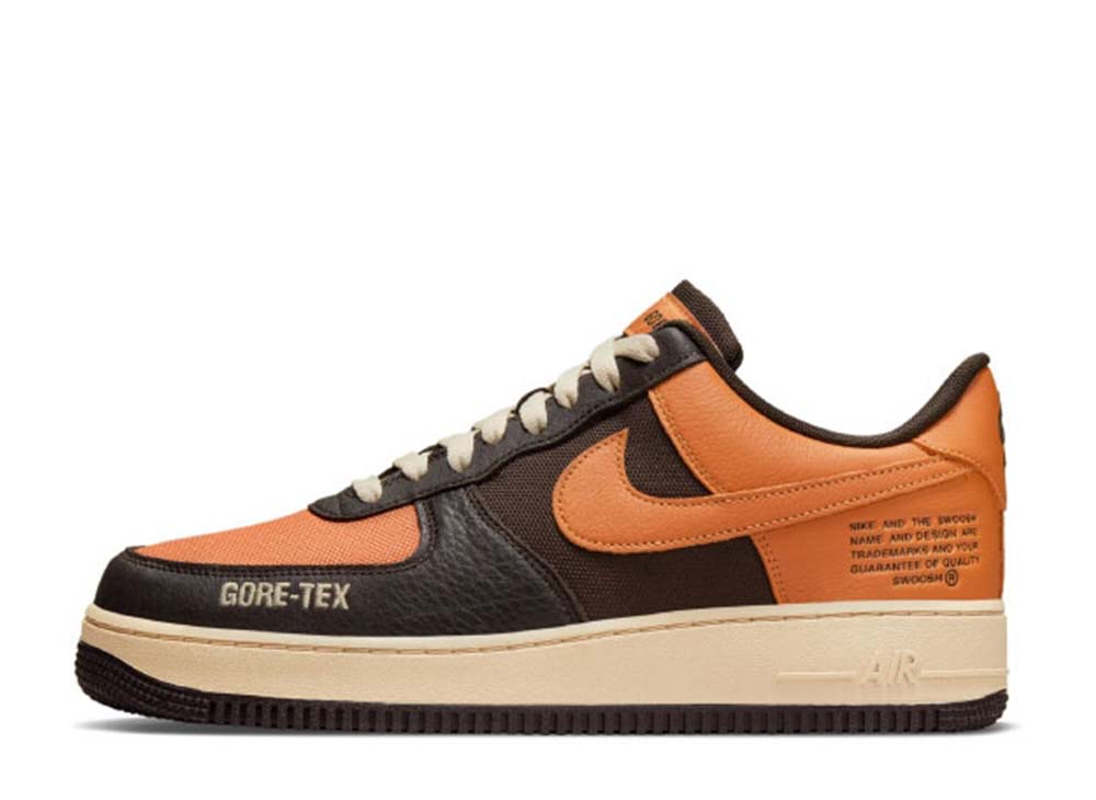 数量限定【1000円クーポン】Nike ナイキ エアフォース1 ロー ゴアテックス ブラウン/ホットカリー ナイキ ナイキ エアフォース1 ロー ゴアテックス ブラウン/ホットカリー DO2760-220 メンズ スニーカー ランニングシューズ 21SN-DO2760-220 26,975円
