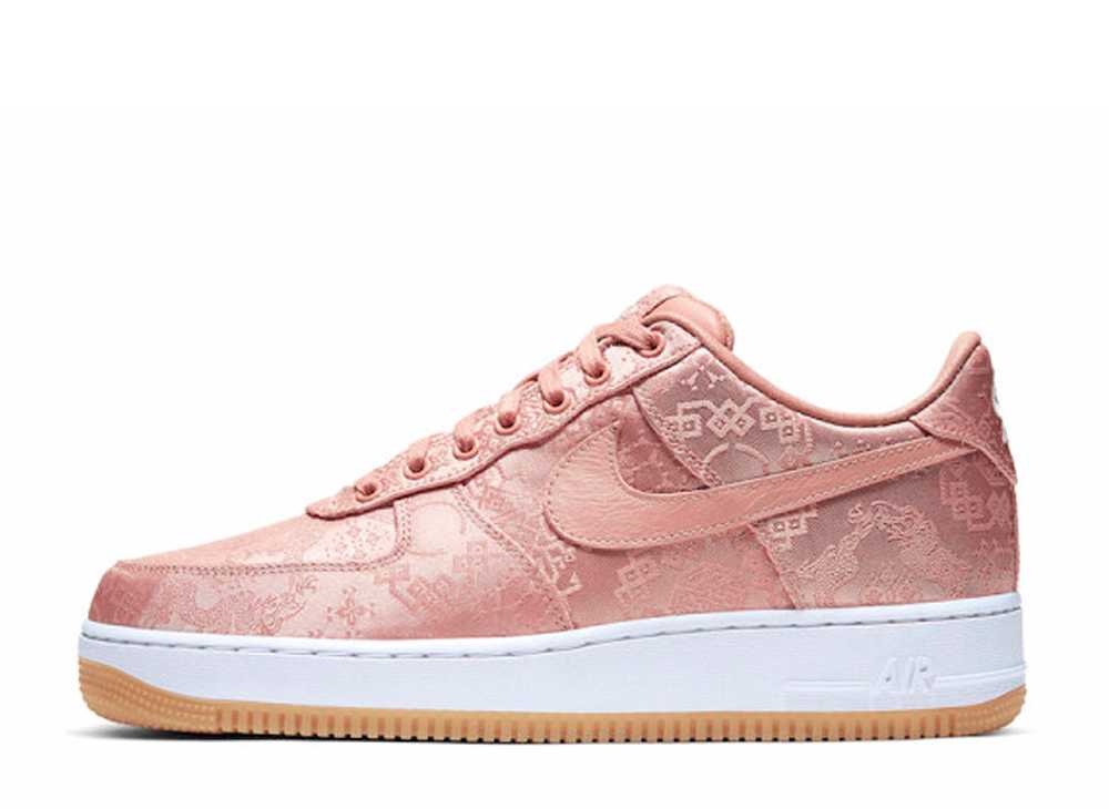 ＼百貨店大売り出し／1000円引き換え証ふり出し中！Nike クロット × ナイキ 空軍1 置き目 サクラ色ゴールド/白いこと ナイキ クロット × ナイキ 空軍1 置き目 サクラ色ゴールド/白いこと CJ5290-600 メンズ スニーカー 駈けっくらシューズ 21SN-CJ5290-600