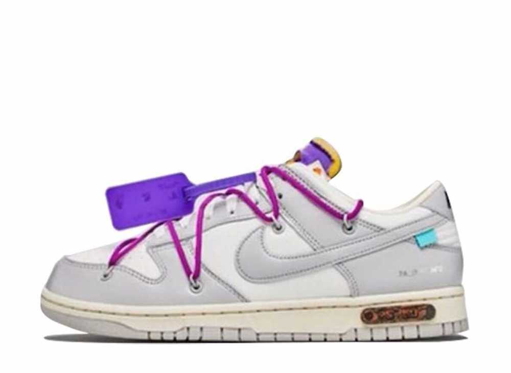 【今なら割引クーポン発行中】!Nike オフホワイト × ナイキ ダンク ロー ロット28 ホワイト/パープル ナイキ オフホワイト × ナイキ ダンク ロー ロット28 ホワイト/パープル DM1602-111 メンズ スニーカー ランニングシューズ 21SN-DM1602-111|HYPE GUARD【公式】店
