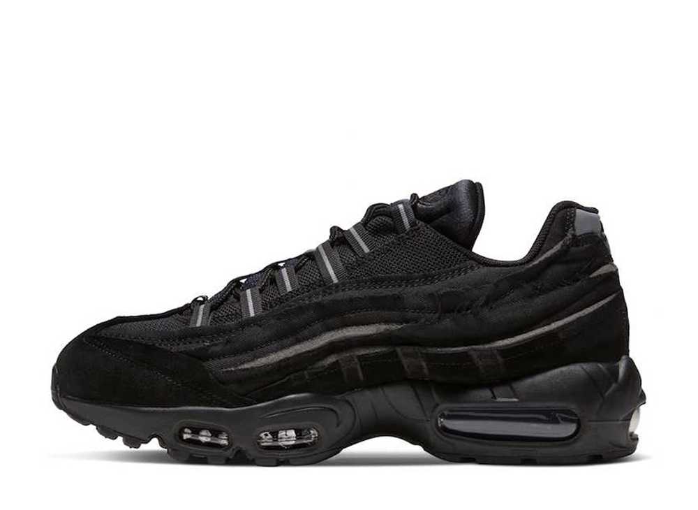 数量限定【1000円クーポン】Nike コムデギャルソン × ナイキ エアマックス95 ブラック ナイキ コムデギャルソン × ナイキ エアマックス95 ブラック CU8406-001 メンズ スニーカー ランニングシューズ 21SN-CU8406-001