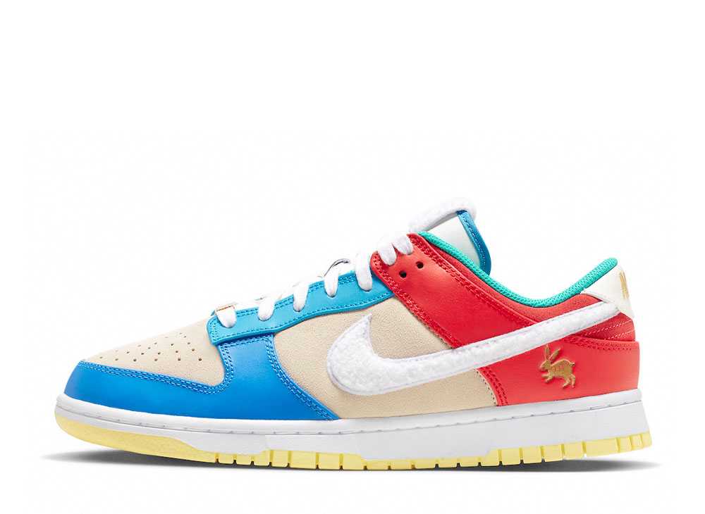 ＼百貨店大売り出し／1000円クーポン券振り出し中！Nike ナイキ ダンク 置き目 イヤー オブ ザ 家兎 マルチ ナイキ ナイキ ダンク 置き目 イヤー オブ ザ 家兎 マルチ FD4203-111 メンズ スニーカー 駈けっくらシューズ 21SN-FD4203-111