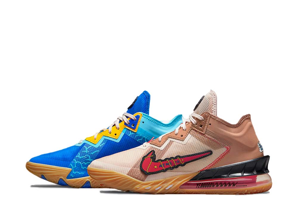 ＼百貨店大売り出し／1000円クーポン券振り出し中！Nike あき場所 プレイヤーズ × ナイキ レブロン 18 置き目 ワイル E. × 読み込む伝令 ナイキ あき場所 プレイヤーズ × ナイキ レブロン 18 置き目 ワイル E. × 読み込む伝令 CV7562-401 メンズ スニーカー 駈けっくらシューズ