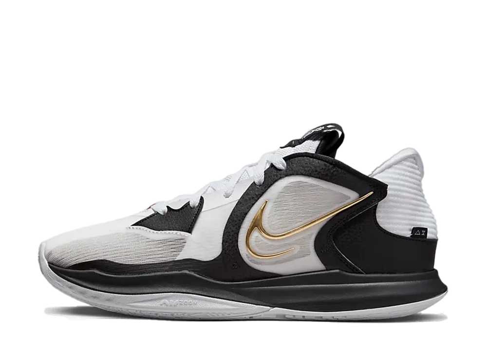 ＼百貨店大売り出し／1000円クーポン券振り出し中！Nike ナイキ カイリー5 置き目 白いこと/黒いこと/メタリック ゴールド ナイキ ナイキ カイリー5 置き目 白いこと/黒いこと/メタリック ゴールド DJ6014-101 メンズ スニーカー 駈けっくらシューズ 21SN-DJ6014-101