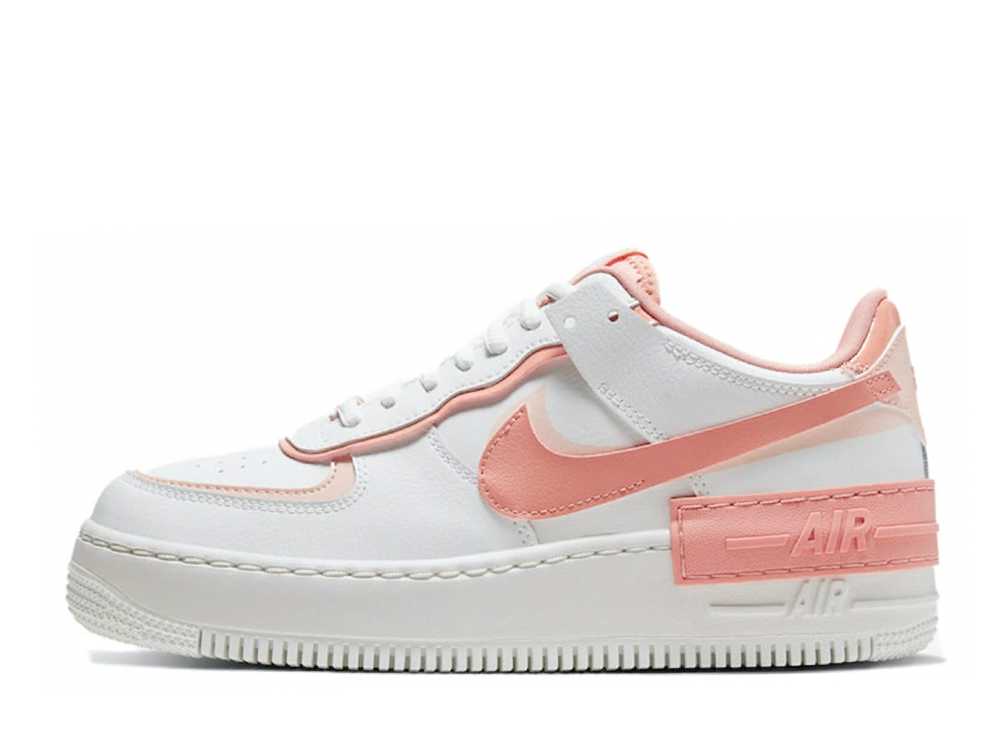 【今なら割引クーポン発行中】発行中!!Nike ナイキ ウィメンズ エアフォース 1 ロー シャドウ ホワイト/コーラルピンク ナイキ ナイキ ウィメンズ エアフォース 1 ロー シャドウ ホワイト/コーラルピンク CJ1641-101 ウィメンズ レディース スニーカー ランニングシューズ