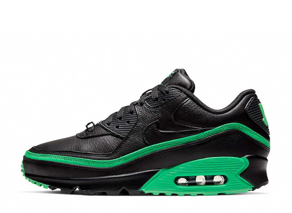 【今なら割引クーポン発行中】!Nike アンディフィーテッド&times;ナイキ エアマックス90 ブラック/グリーン ナイキ アンディフィーテッド&times;ナイキ エアマックス90 ブラック/グリーン CJ7197-004 メンズ スニーカー ランニングシューズ 21SN-CJ7197-004｜HYPE GUARD【公式】店