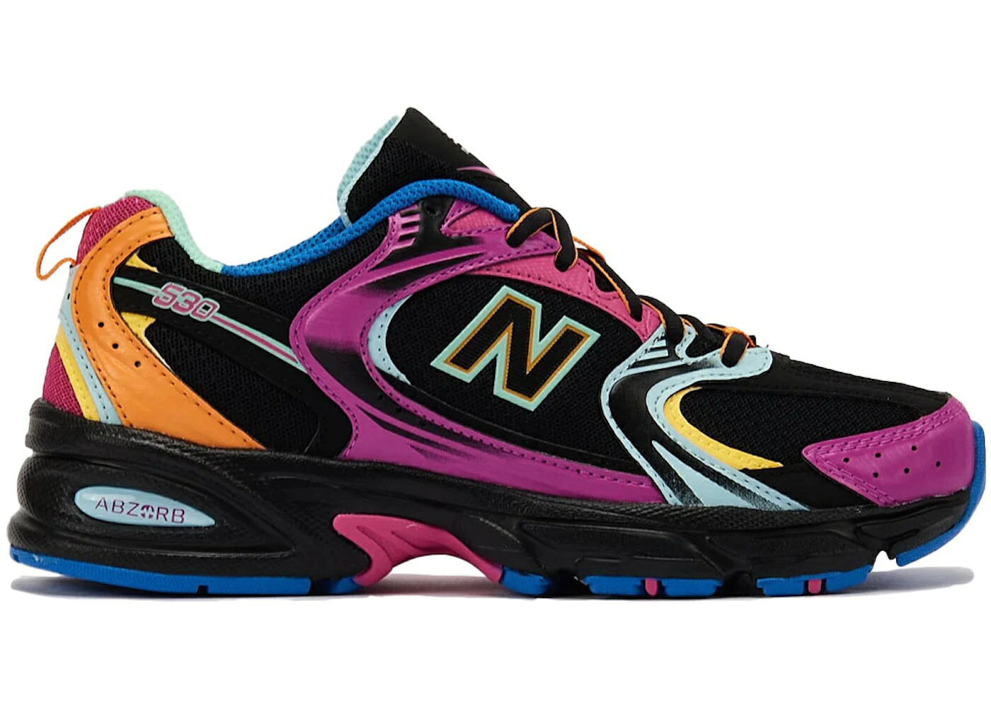 数量限定【1000円クーポン】New Balance New Balance 530 Black Multi-Color ニューバランス MR530CCP メンズ スニーカー ランニングシューズ 19SX-20240726225411-120