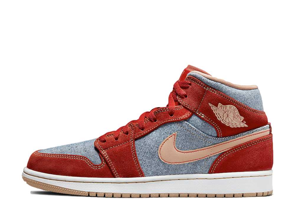期間限定【1000円OFF】クーポン!Nike ナイキ エアジョーダン 1 ミッド デニム ナイキ DM4352-600 メンズ スニーカー ランニングシューズ 21SN-DM4352-600|HYPE GUARD【公式】店