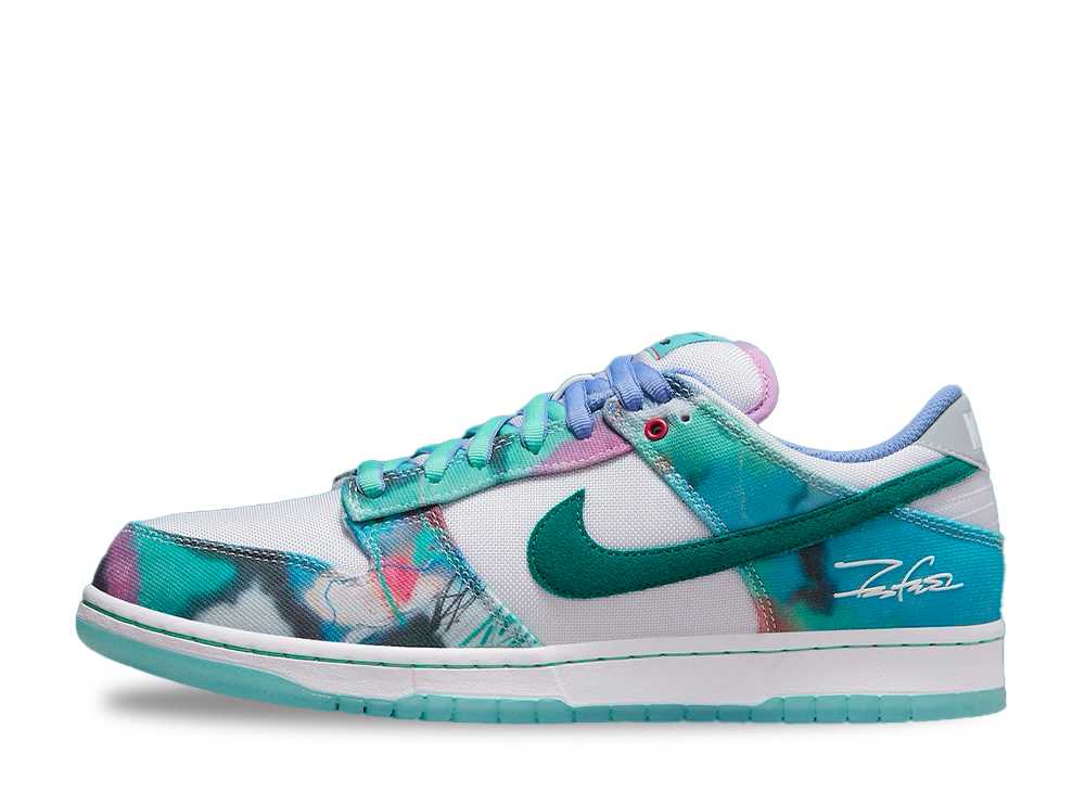 【今なら割引クーポン発行中】Nike フューチュラ × ナイキ SB ダンク ロー ホワイト アンド ジオードティール ナイキ HF6061-400 メンズ スニーカー ランニングシューズ 21SN-HF6061-400