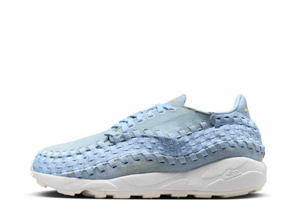 【今なら銀行割引クーポン券振り出し中】Nike ナイキ ウィメンズ エアフットスケープ ウーブン 内燃機関青み ナイキ FV6103-400 ウィメンズ レディース スニーカー 駈けっくらシューズ 21SN-FV6103-400