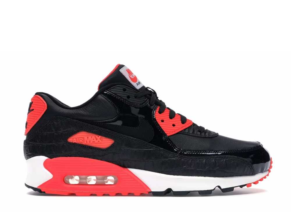 6/15【1000円割り引き引き換え証】Nike ナイキ 大気圏マックス90 黒いこと時辰儀/インフラ赤いこと ナイキ 725235-006 メンズ スニーカー 駈けっくらシューズ 21SN-725235-006