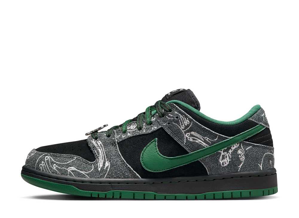 楽天市場】NIKE SB DUNK LOW PRO QS There Skateboards black