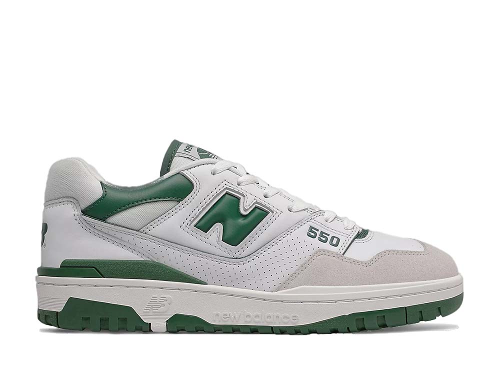 ＼百貨店大売り出し／1000円引き換え証書き著す中！New Balance ニュー平衡にする 550 緑であること ニュー平衡にする BB550WT1 メンズ スニーカー 駈けっくらシューズ 21SN-BB550WT1