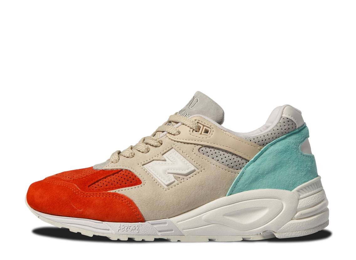 【今なら銀行割引クーポン券振りだし中】New Balance 口付け × ニュー平衡にする 990V2 キクラデス ニュー平衡にする M990KC2 メンズ スニーカー 駈けっくらシューズ 21SN-M990KC2