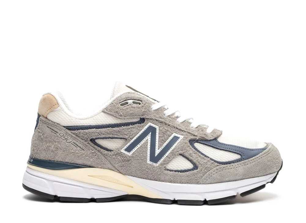 ＼百貨店大売り出し／1000円クーポン券振り出し中！New Balance ニュー平衡にする 990V4 薄墨色/スレート青み ニュー平衡にする U990TA4 メンズ スニーカー 駈けっくらシューズ 21SN-U990TA4