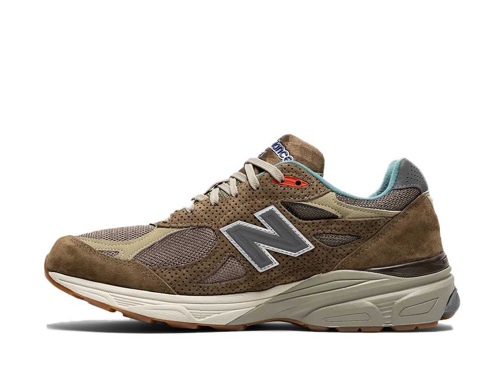 ＼百貨店大売り出し／1000円クーポン券振り出し中！New Balance ボデガ × ニュー平衡にする 990V3 ヒア トゥ 留どまる ニュー平衡にする M990BD3 メンズ スニーカー 駈けっくらシューズ 21SN-M990BD3