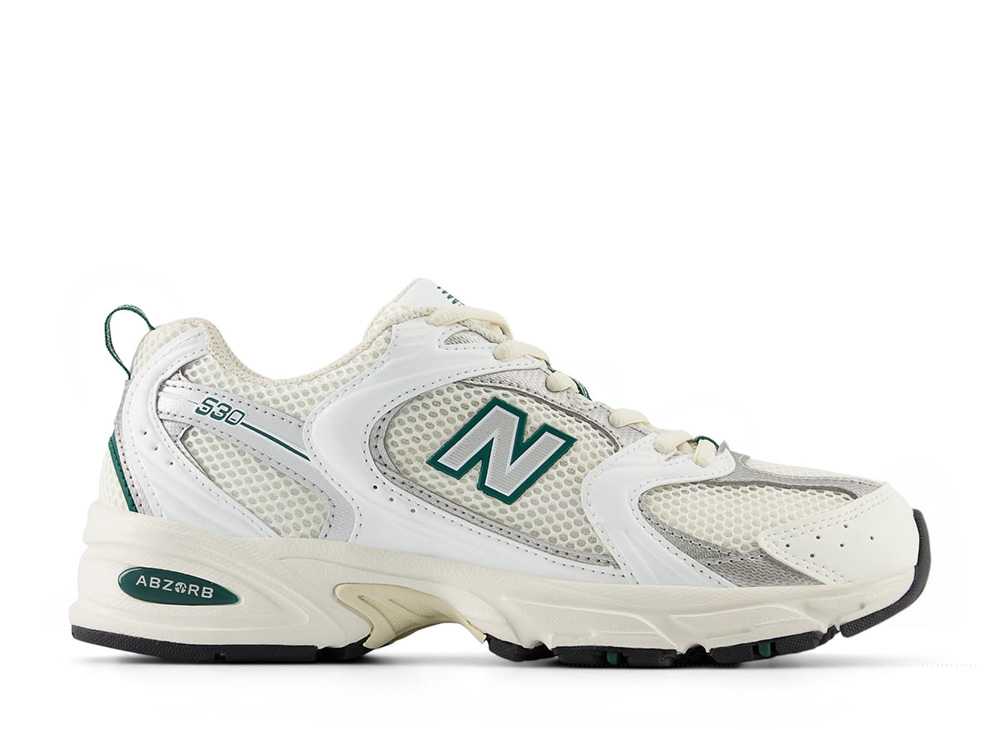継続期間制限事項【1000円OFF】クーポン券！New Balance ニュー平衡にする 530 白いこと/緑であること ニュー平衡にする MR530SX メンズ スニーカー 駈けっくらシューズ 21SN-MR530SX スニーカー-靴-メンズ靴
