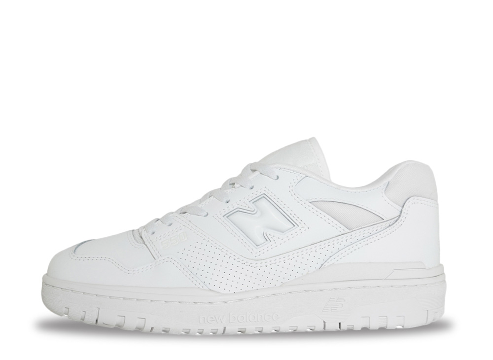 ＼百貨店大売り出し／1000円引き換え証書き著す中！New Balance ニュー平衡にする 550 トリプル白いこと ニュー平衡にする BB550WWW メンズ スニーカー 駈けっくらシューズ 21SN-BB550WWW
