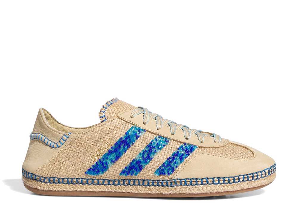 【今なら割引クーポン発行中】!adidas クロット × アディダスオリジナルス ガゼル バイ エディソンチャン リネンカーキ/ライトブルー アディダス IH3641 メンズ スニーカー ランニングシューズ 21SN-IH3641|HYPE GUARD【公式】店