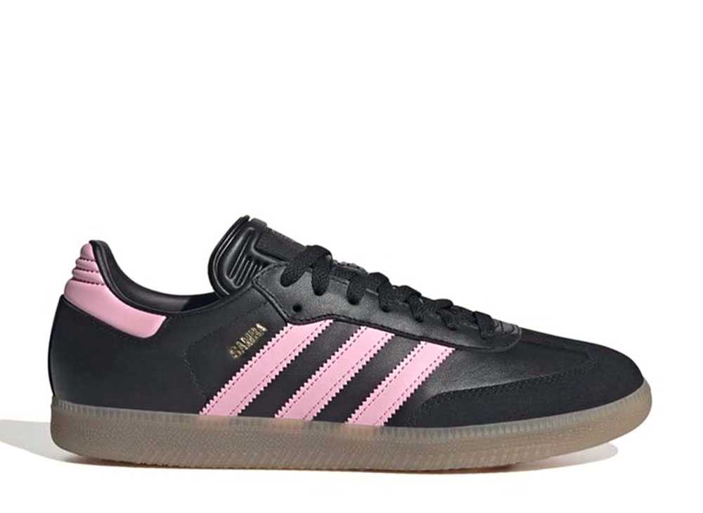 数量限定【1000円クーポン】adidas インテル・マイアミCF × アディダス オリジナルス サンバ コアブラック/ライトピンク/ガム アディダス IH8157 メンズ スニーカー ランニングシューズ 21SN-IH8157
