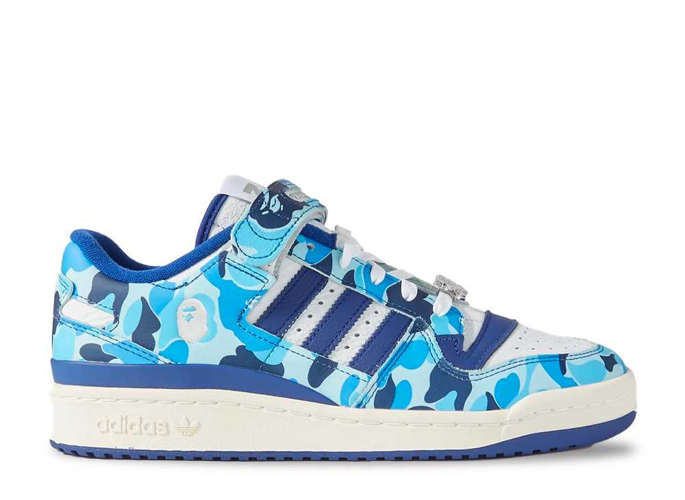 【今なら割引クーポン発行中】!adidas アベイシングエイプ × アディダス フォーラム84 ロー 30th アニバーサリーブルー カモ アディダス ID4772 メンズ スニーカー ランニングシューズ 21SN-ID4772|HYPE GUARD【公式】店